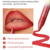 8pcs Matte Lipstick Crayon, Waterproof Long-Lasting Velvet Lip Liner Pencil, Non-Stick Cup Nude Red Lip Stick Makeup Cosmetics for Women