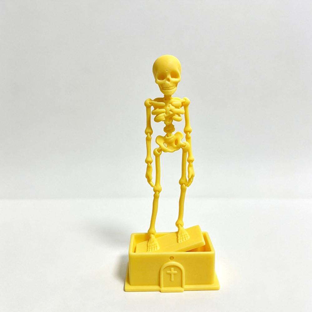 Luminous Fish Tank Dance Skull Bubbler Movable Skeleton Fish Tank Bubbler Aquatic Products