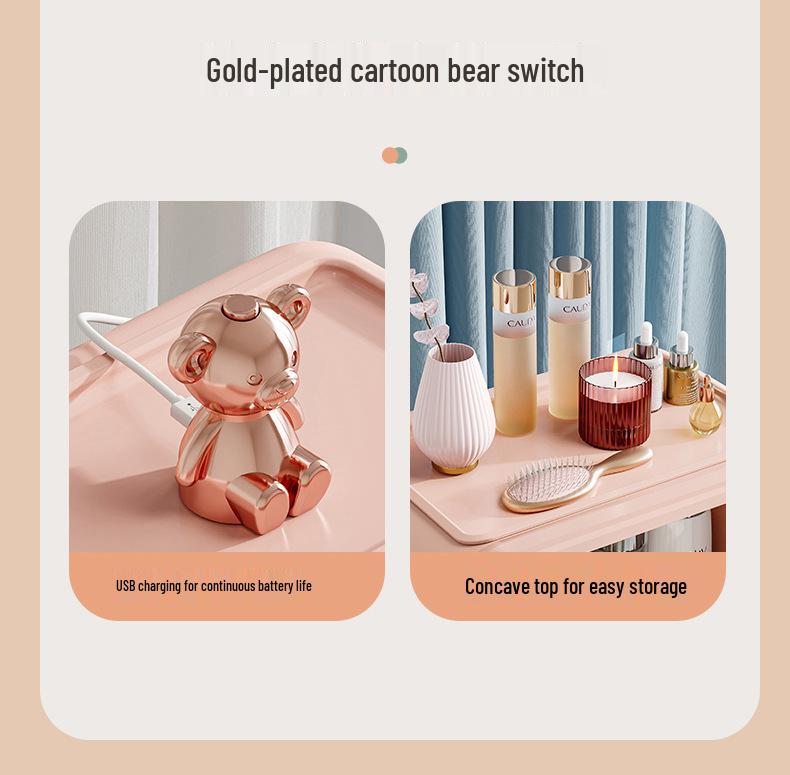 Elegant Acrylic Cosmetic Storage Box - Dustproof, Large Capacity for Lipstick & Skincare on Dressing Table.