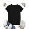 Being A Nana Greatest Blessings Letter Print T-Shirt Women'S Spring-Summer Short-Sleeve Crew-Neck Casual T-Shirt, Daily Leisure, Holiday Gift
