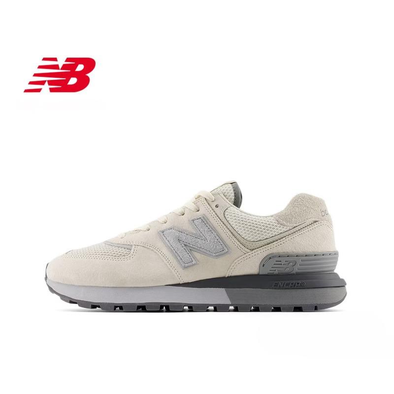 

NEW BALANCE Мужские и женские Весенние Ретро Толстая подошва Универсальные Сетчатые Дышащие Фитнес Повседневная обувь U574 LGAF 36