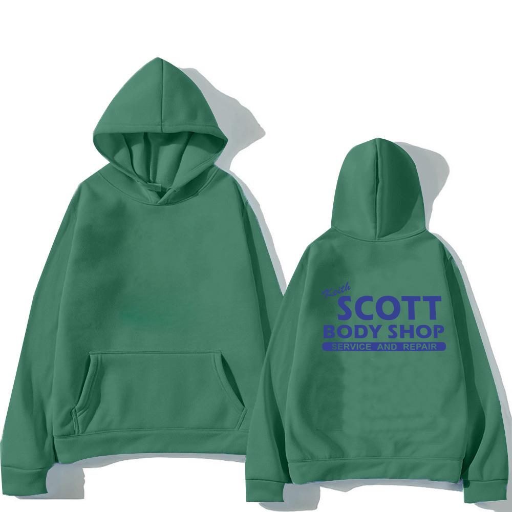 Keith Scott Body Shop Hoodie One Tree Hill Funny Women/men Harajuku Aesthetic Hoodies Autumn Winter Pullover Sweatshirt Vintage