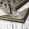 20 Pcs 3 Side Corner Protectors Corner Hardware Antique Box Corner DIY Luggage Corner