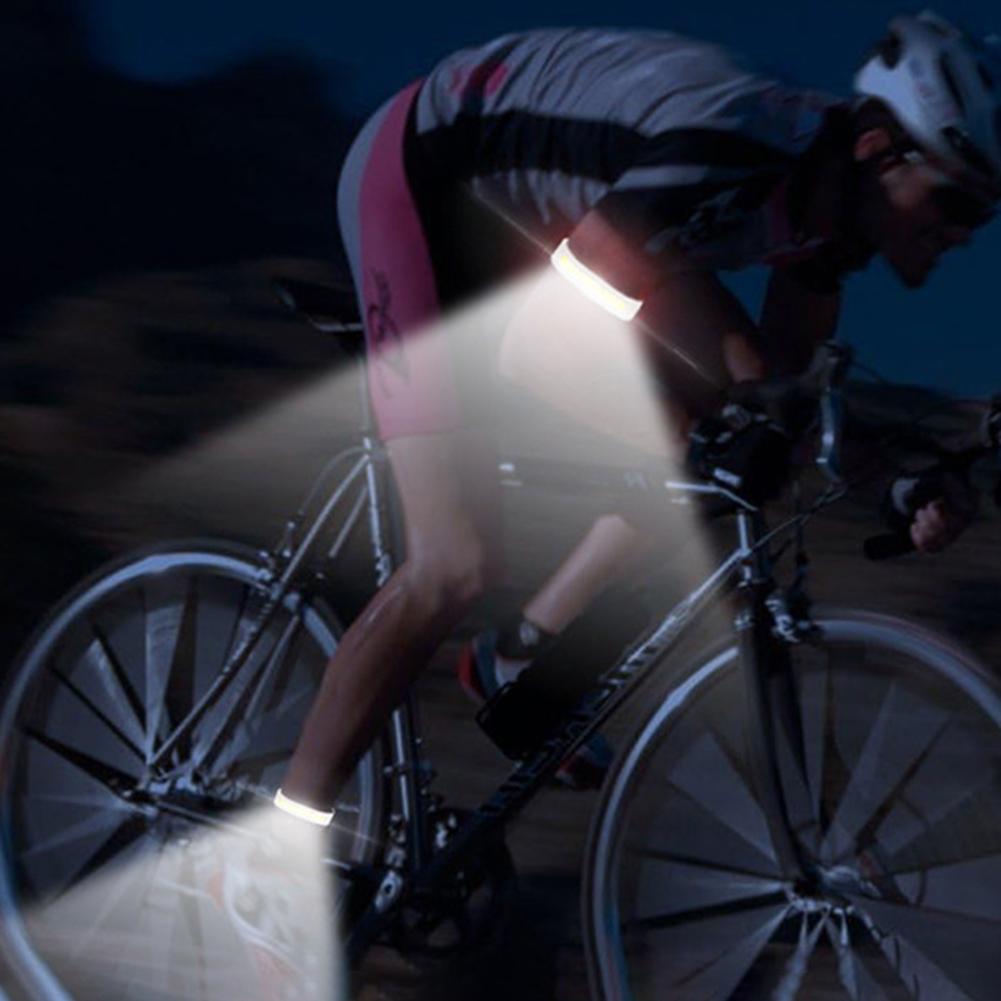 Night Running Armband LED Light COB Night Armband Lamp 3 Gear LED Outdoor Sport Light USB Rechargeable for Night Running Cycling