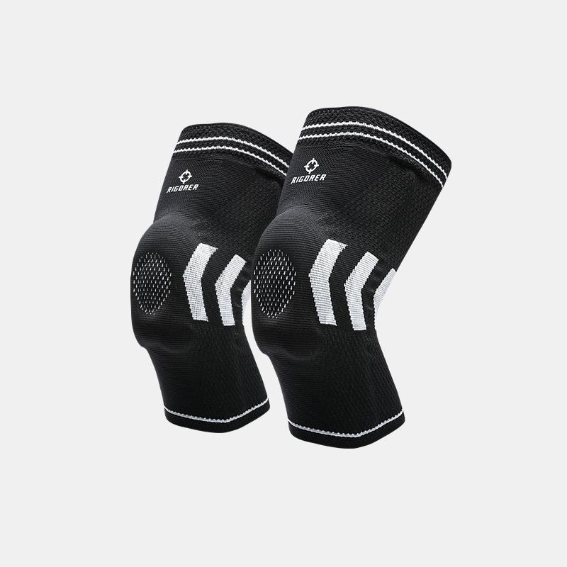 

Rigorer Knee Pad With Silicone Gel for Running Basketball Unisex Support Brace Enhanced Protection [Z320230215] S