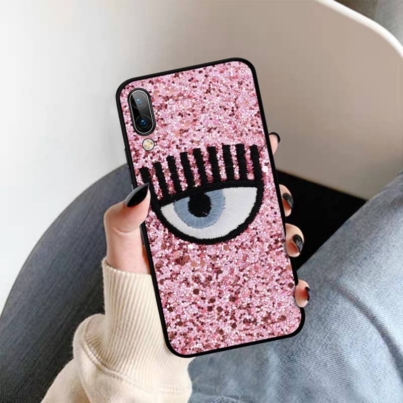Ferragnies Eyes Chiara Phone Case For OPPO A9 A7 A3S A1K F5 Reno 2 Z Realme 6 5 Pro C3 Vivo Y91C Y51 Y31 Y19 Y17 Y11 V17