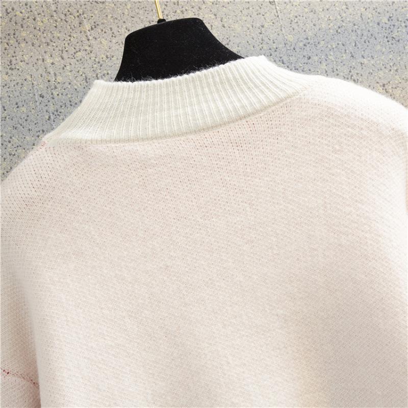 Christmas Sweater Women Christmas Deer Warm Knitted Long Sleeve Sweater Jumper Top Winter Autumn Pullovers