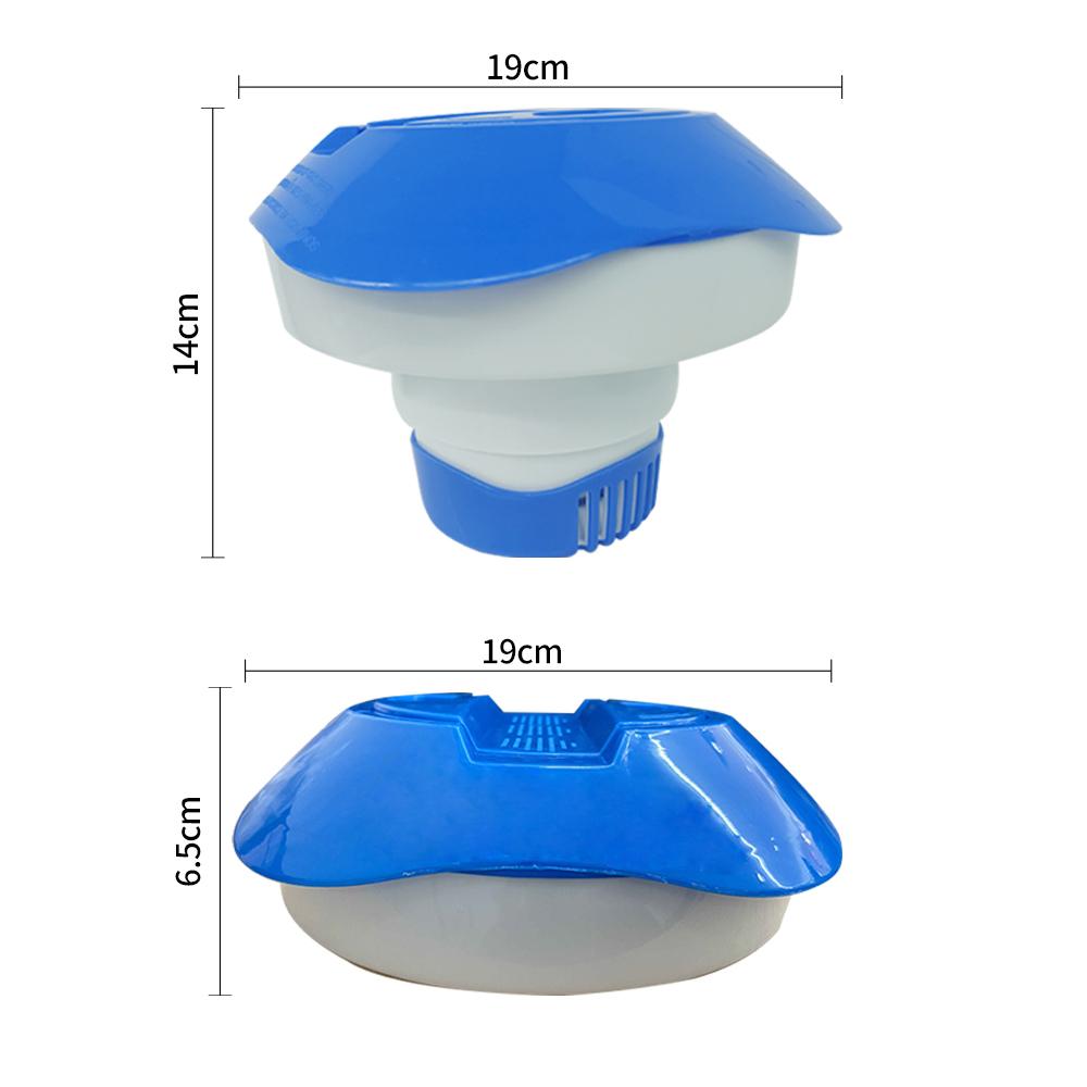 8" PP Pool Collapsible Chlorine Floater For Indoor & Outdoor Swimming Pool