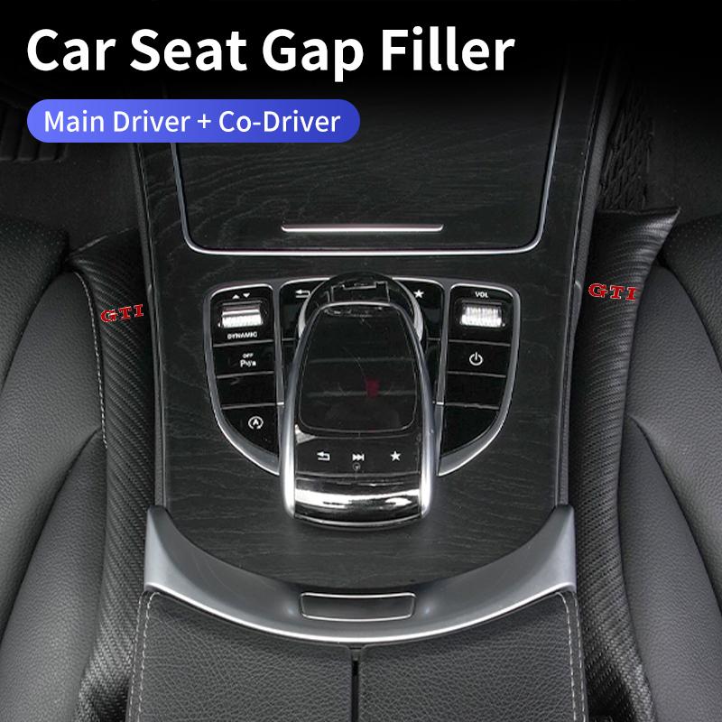 Car Seat Gap Filler Anti-Leak Filler Side Seam Plugs For VW Golf Jetta Passat mk4 mk5 mk6 CC Golf 5 7 Tiguan Scirocco Sagitar tg32