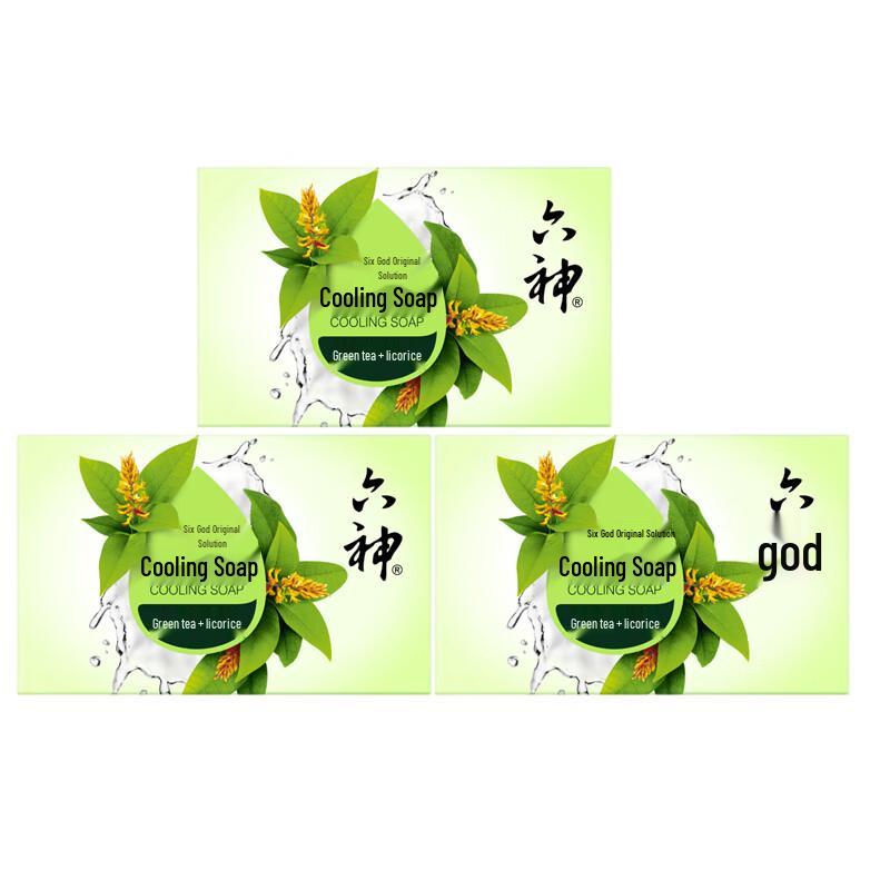 

Liu Shen Cooling Soap with Green Tea & Licorice