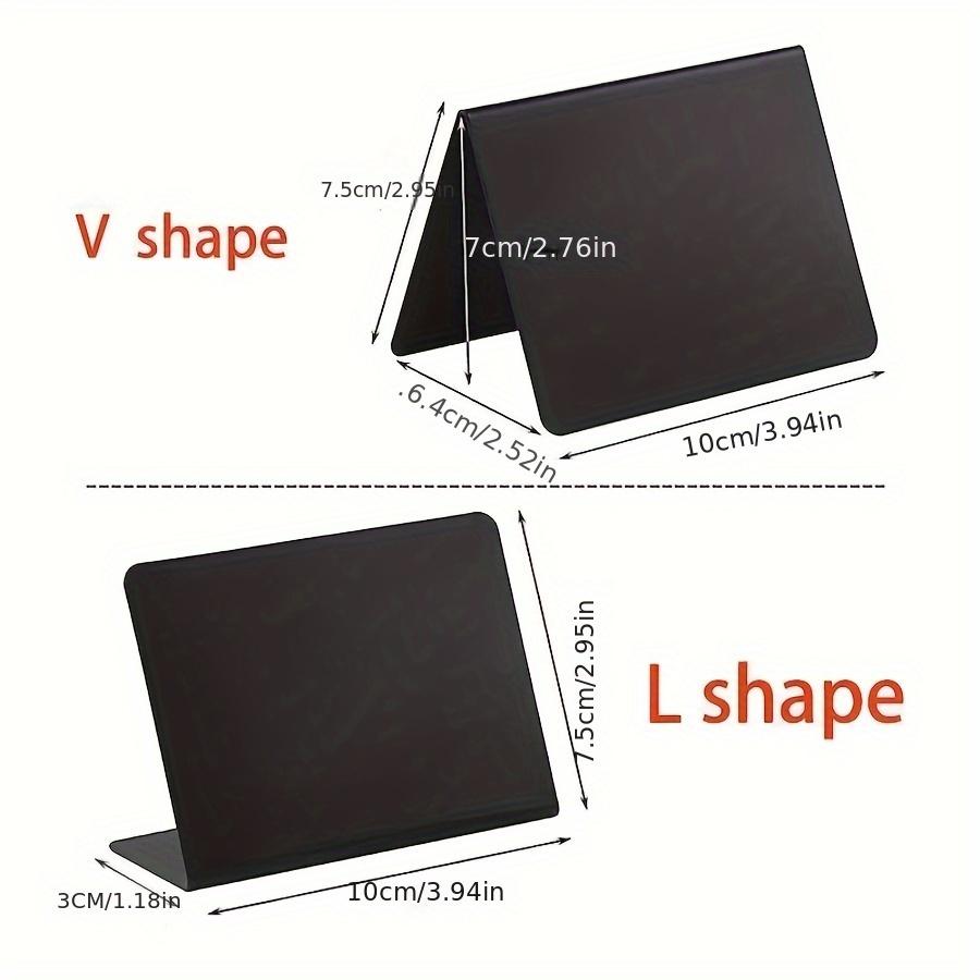 1pc Mini Blackboard Bread Shop Supermarket Erasable Price Tag Desktop Display Message Board Name Board
