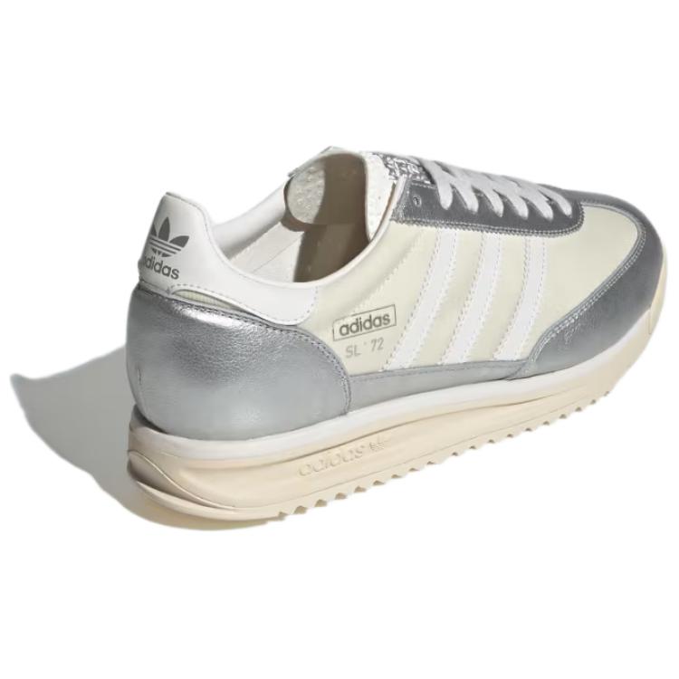 Adidas SL 72 RS Silver Metallic Cloud White Unisex Sneakers Wonder-White JI3531