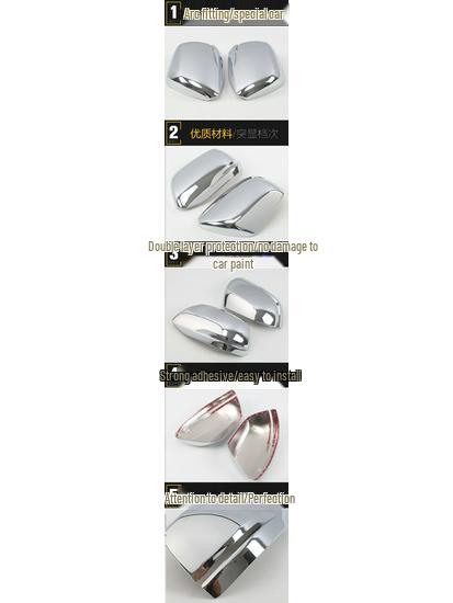 17 CRV Rearview Mirror Cover Decorative Sticker - Bright Shell Piece Car Accessory