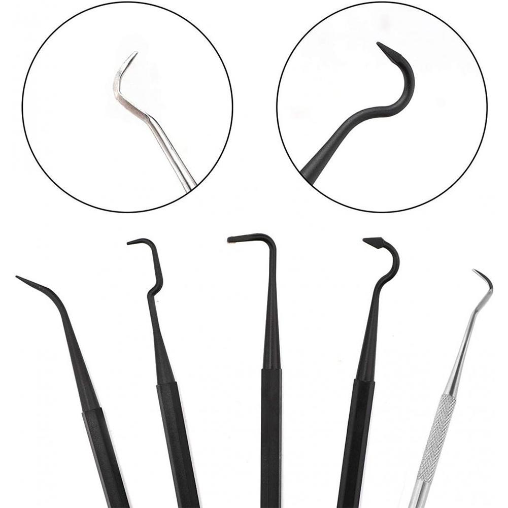 Universal Double-end Steel Wire Brush & Nylon Pick Set Universal Hunting Gun Cleaning Kit Tactical Rifle Gun Cleaning Tool