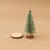 Vánoční figurky Ornament domeček pro panenky Domácí dekorace Jelen Santa Claus Sněhulák