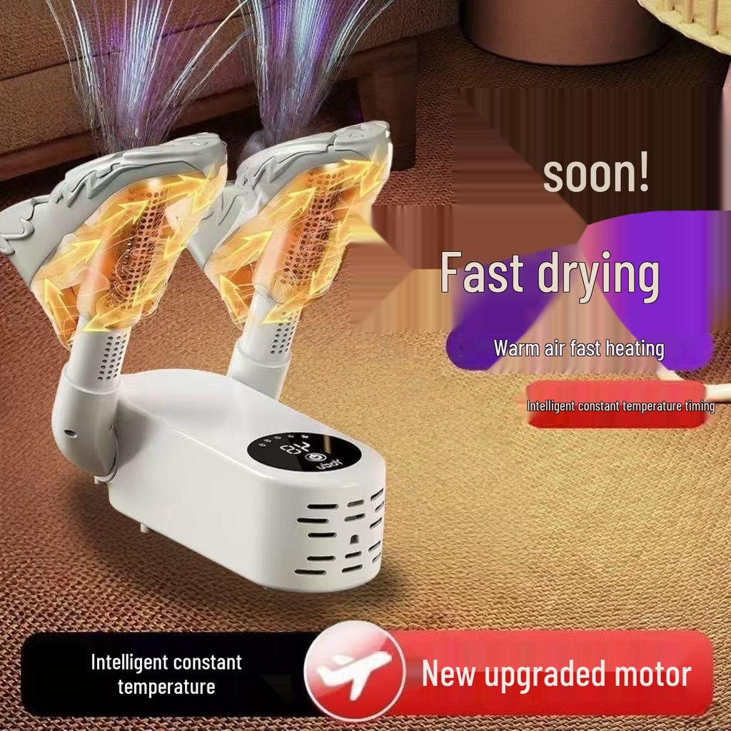 2025 Intelligenter Dual-Use Schuhtrockner: Automatische konstante Temperatur, Sterilisierung und Desodorierung