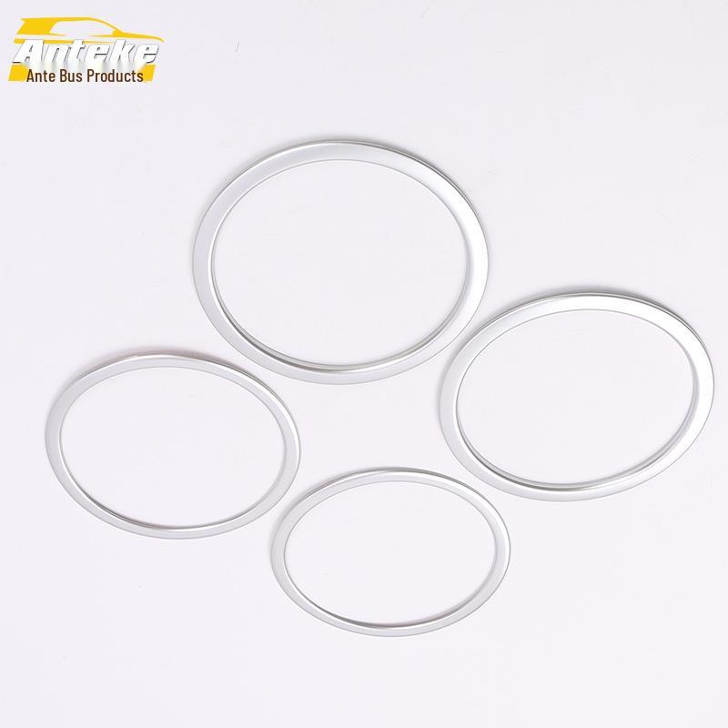 

16 Qashqai Аудиодинамик Яркое Кольцо Декоративная Рамка - Гальванизированная Накладка для Автоаксессуаров