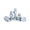 Galvanized Grade 4.8 Hex Bolt, Nut & Washer Set