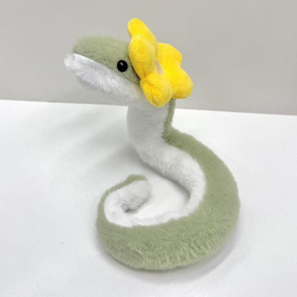 Realistic Stuffed Snake Party Favors Plush Toys Stuffed Animal Cute Animals Stuffed Soft Fluffy Doll for Kids Birthday Gift