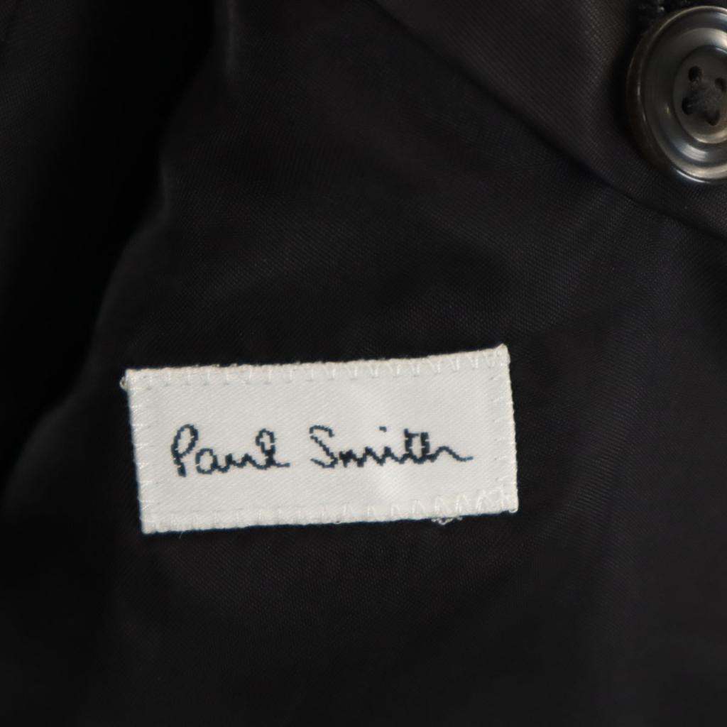 Paul Smith Light Melton Pea Coat L Black P Coat Men's Used