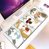 Cute Cat Mofusands Mousepad HD Printing Computer Gamers Locking Edge Nonslip Mouse Pad XXLxcm Keyboard PC Desk Pad