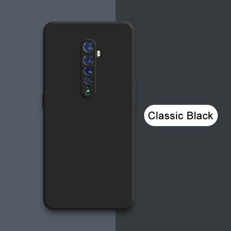 Square Liquid Silicone Case for OPPO Reno Ace 2 Reno2 2Z 2F Z F Ace2 Lens Protective Shockproof Soft Phone Cover RenoAce Reno2Z