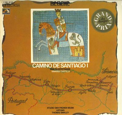 LP Record THOMAS BINKLEY - Road To Santiago I 1C06330107 ODEON 1973 Japan Classical Used
