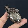 Golden Apache Pyrite Pendant, 999 Copper Wire Wrapped Jewelry, Gemstone Pendant, Gift For Her Handmade Dainty Jewelry