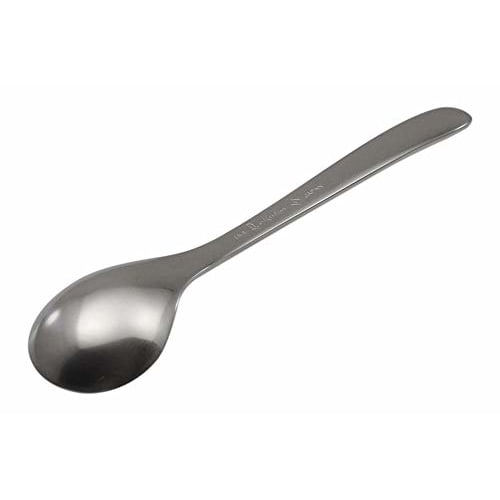 Sori Yanagi's Tsubame-Sanjo Stainless Steel Teaspoon Features a Simple Form for Ease of Use. Its Refined Design Ensures a Smooth Mouthfeel and Is Dish