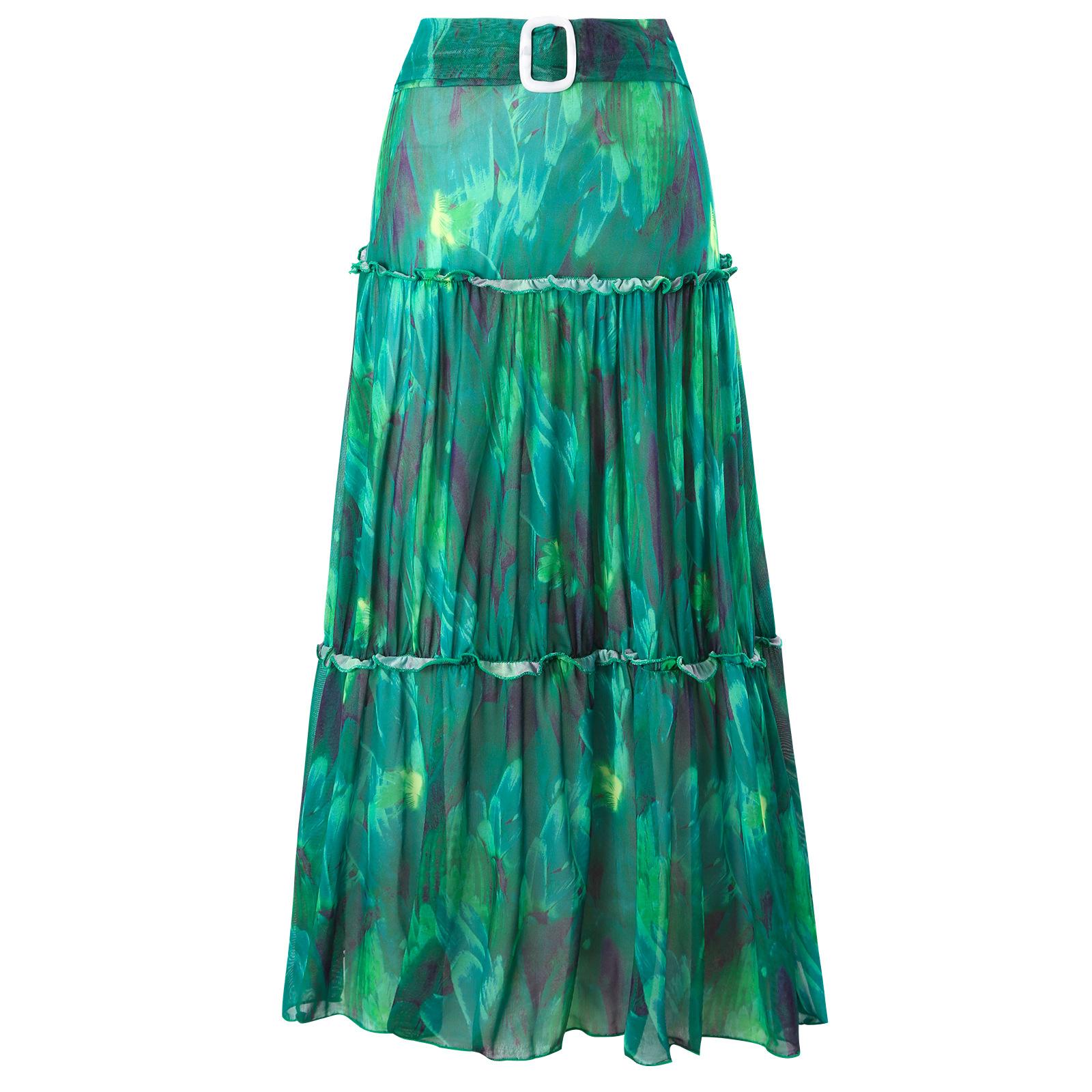 

Новый сексуальный цельный купальник для женщин с поясом на спине, сетчатая юбка, купальник XL