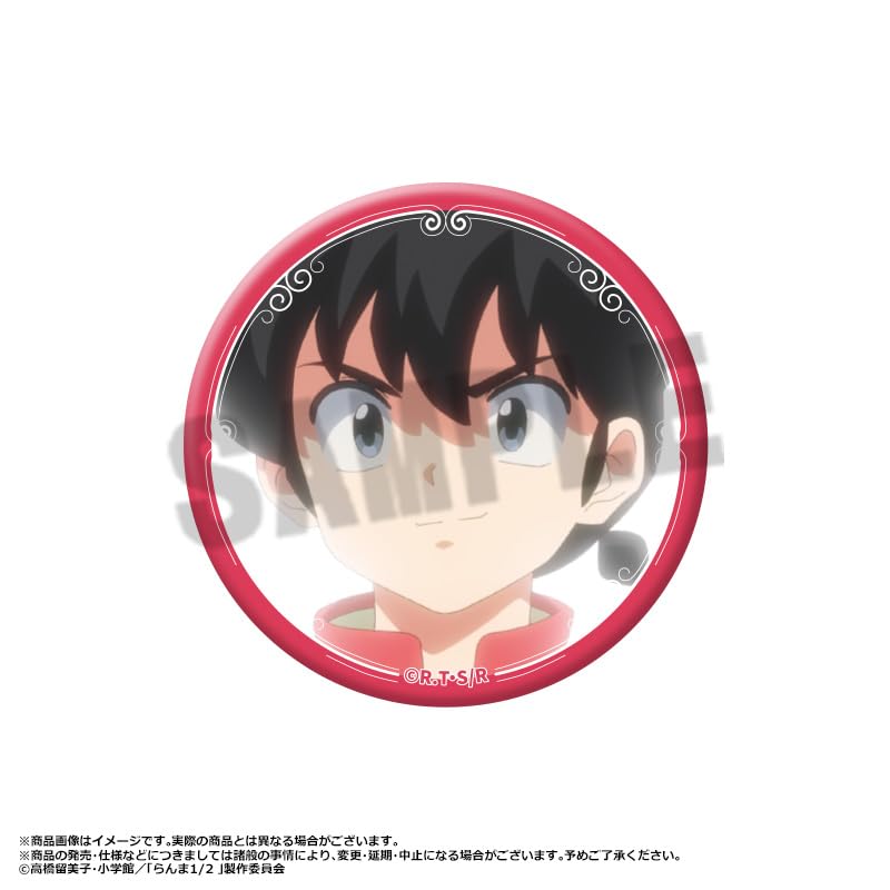 TV Anime "Ranma 1/2" Trading Can Badges Vol.2 10-Piece Box