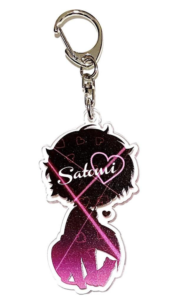 Satomi Memories Strawberry Prince Acrylic Keychain Satowan Official Merchandise Acrylic Keychain B