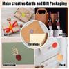 8/10/12Pcs Retro Wax Seal Stamp Head Kit Multishape Enamelled Seal Heads  Gift Packing
