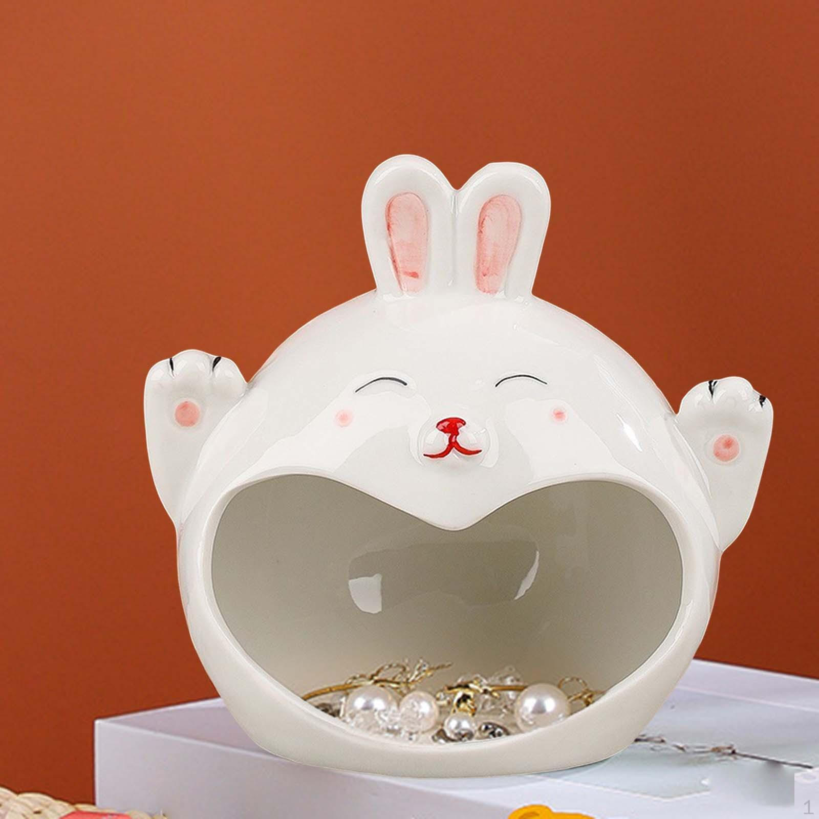Hamster Ceramic Hideout house Accessories for Chinchillas, Gerbils, Hedgehog Summer Cooling Habitat Rabbit_Small
