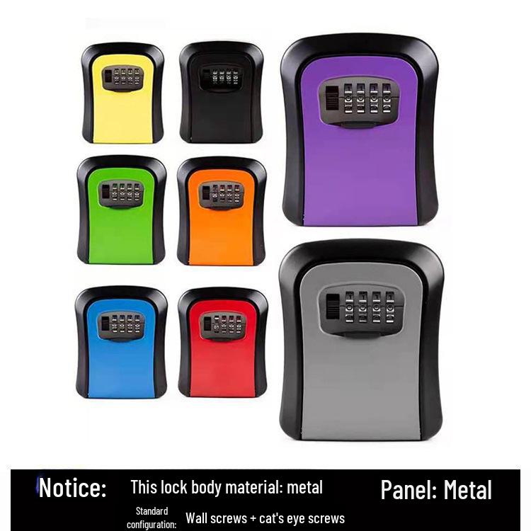 Anti-Theft Key Lock Box for Home and Office