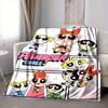1pc Powerpuff Girls Blanket Soft All Season Throw with Vibrant Design, Perfect for Home, Travel, and Gifts, Ideal for Naps and Camping