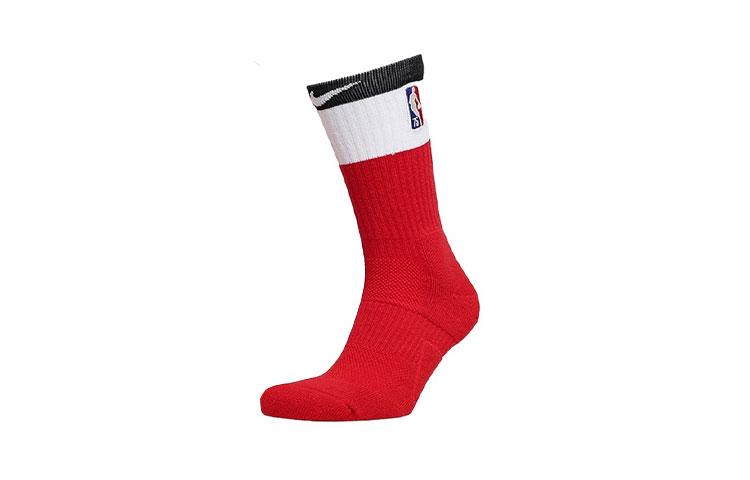 Nike Mixtape Elite Crew Knee High Socks Chicago Bulls City Edition Unisex 1 Pack Red/Black/White DA4956-657 M