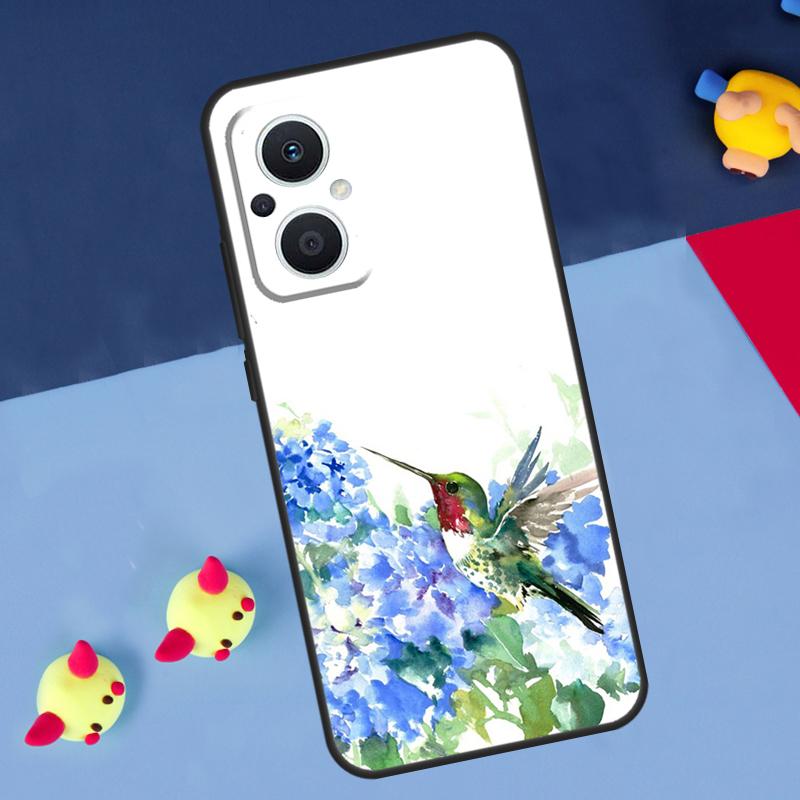 Hummingbird For OPPO Reno 12F 13F 14F 11F 10 11 12 13 14 Pro 8T 7 8 Lite OPPO Find X9 X8 X6 X5 Pro Case