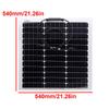 100W High Efficiency Monocrystalline Solar Panel Cell Flexible Panel Solar System For Home Camping Car RV Boat 18.5V