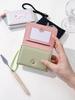 New Cute Cat Lanyard Card Holder & Women's Trifold Coin Purse Wallet