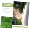 Artificial Turf Moss Grassland Synthetic Fake Grass Carpet Simulation Muscus Wall Lawns Decor Garden Ornament Outdoor Decoration