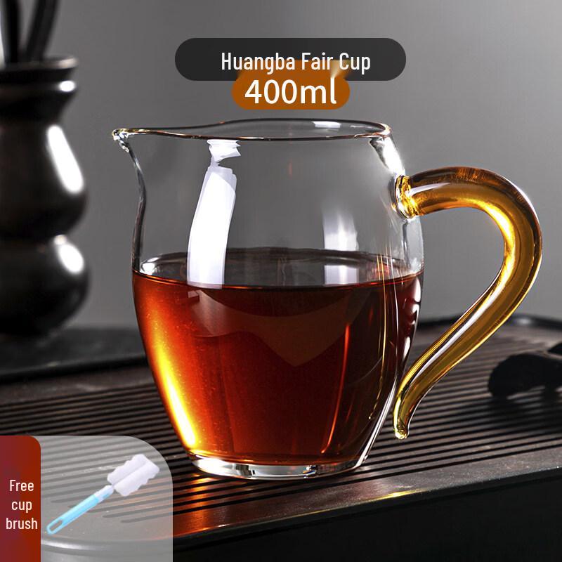 ZISIZ Thickened Heat-Resistant Glass Fairness Cup