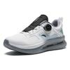 Anta Round Toe Shock Absorbing Wear Resistant Low Top Training Shoes Men Sneakers Gray Blue 112417711-2