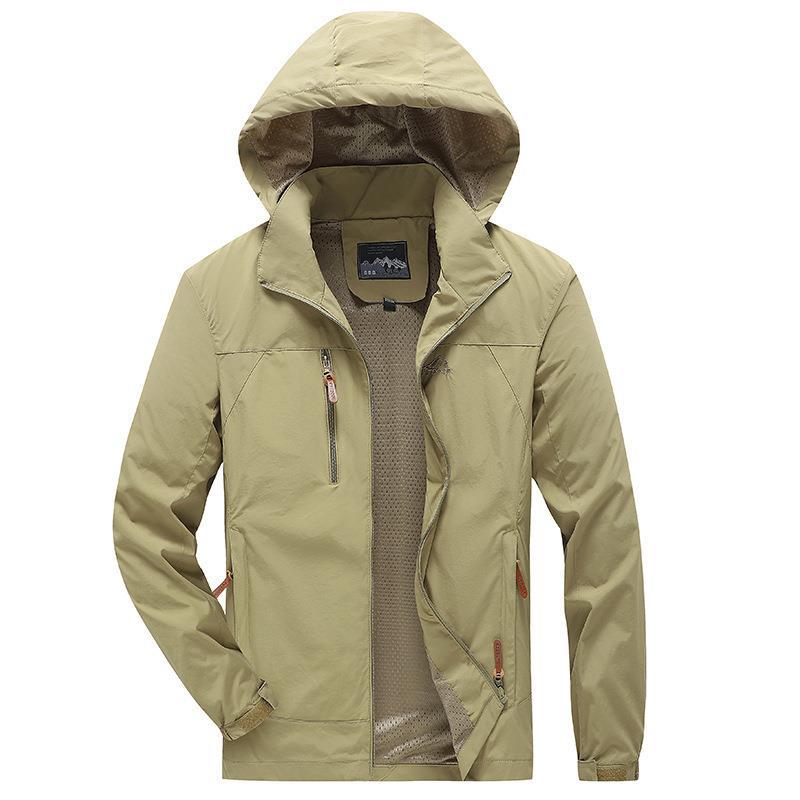 Spring and Autumn Jacket Men's Jacket European and American Trend Casual Men's Jacket Men's
