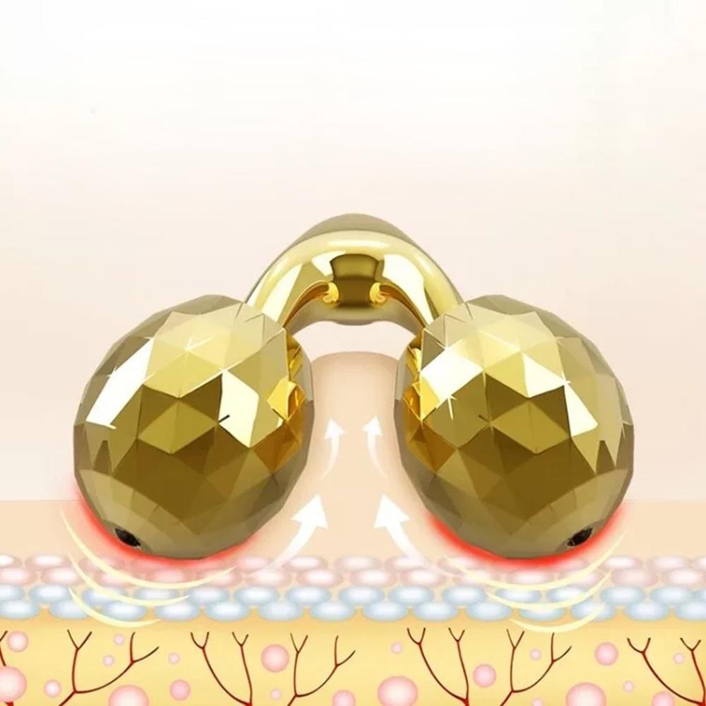 Liftovací zpevňující 24K Beauty Bar V Face Artifact Face-Lift Stick Anti Eye Wrinkling Roller Facial Body Massage Beauty Bar