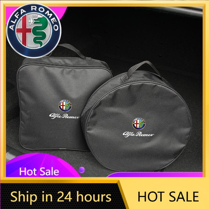 Car Stickers For Alfa Romeo Electric Car Rechargeable Gun Storage Bag EV Cable Organizer For Alfa Romeo Giulietta 159 147 156 16