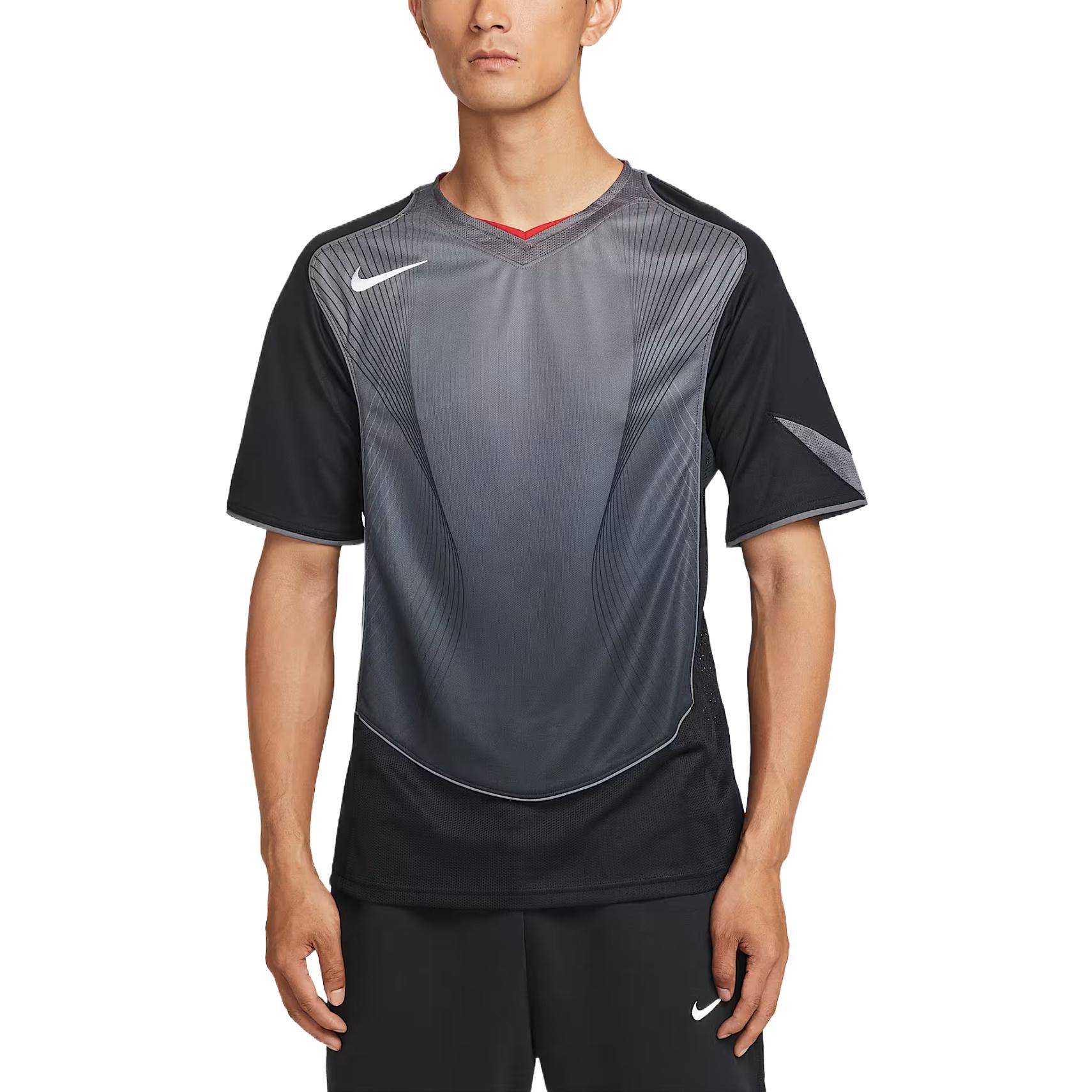 

Nike Total90 Dri-FIT Comfortable Casual Versatile Short Sleeve Soccer Shirt Men tops HV1179-010 L