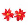 Salircon Vintage Hyperbole Acrylic Flowers Stud Earrings for Women Boho Sweet Elegant Earring Fashion Jewelry Accessories Mujer