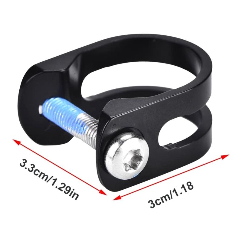 Easy Install Cycling U-Shaped Clamp Bike Brake Lever Clamp Rings Replacements