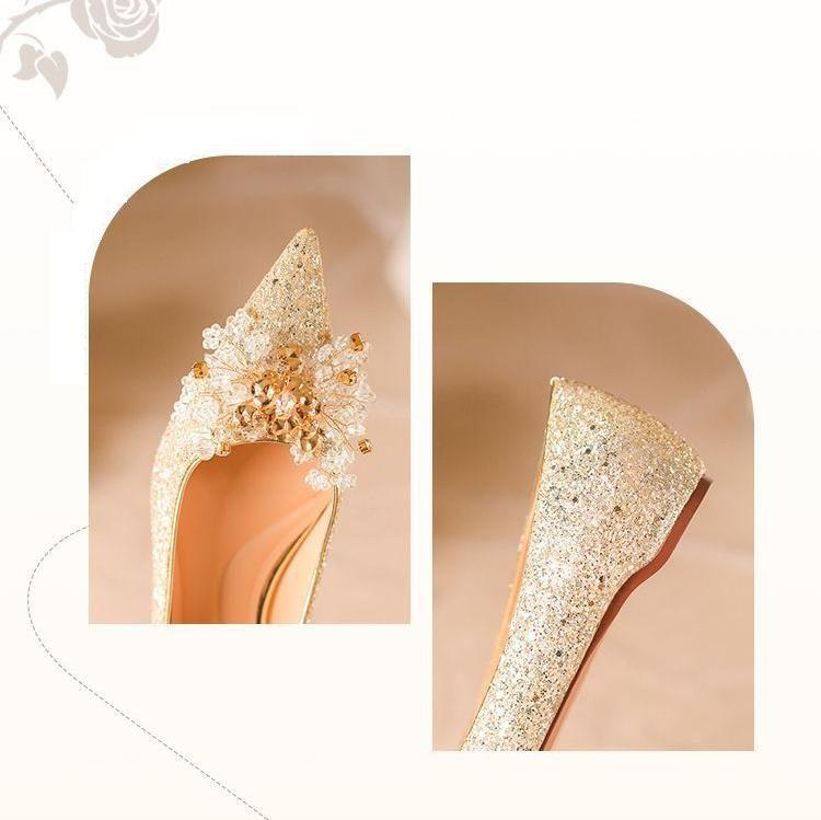 French High-end Pointed Head Shallow Mouth Flat-soled Single Shoes for Women 2025 Spring and Summer New Fashion Versatile and Comfortable Single Sh